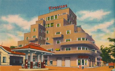 Un edificio moderno, Barranquilla, c1940s de Unbekannt
