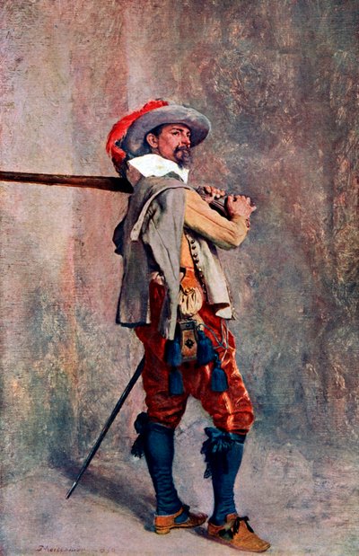 Un mosquetero, c. 1600-c. 1650 1908-1909 de Unbekannt