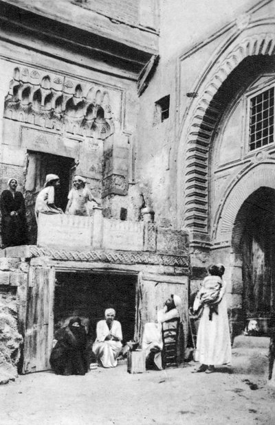 Un rincón pintoresco de El Cairo, Egipto, c1920s de Unbekannt