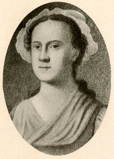 Retrato de la señorita Hill de Filadelfia, c1756 de Unbekannt