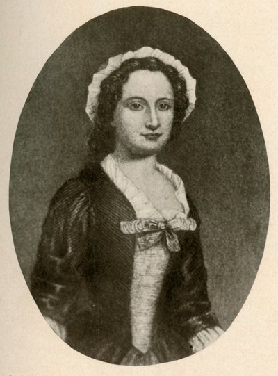 Retrato de una niña joven en Filadelfia, c1760 de Unbekannt