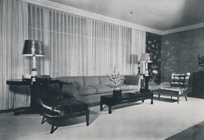 Una habitación arreglada por Lord & Taylor de Nueva York, 1942 de Unbekannt