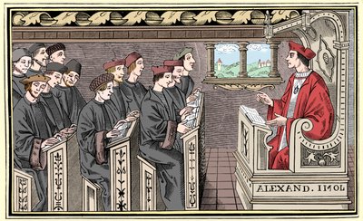 Una escuela, siglo XVI 1849 de Unbekannt