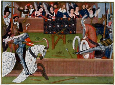 Un torneo, c. 1350s, 1470 de Unbekannt
