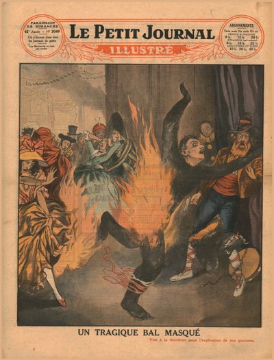 Un baile de máscaras trágico, 1930 de Unbekannt