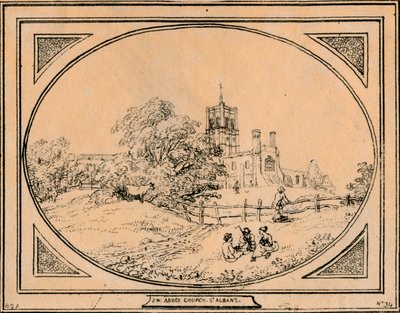 Iglesia de la Abadía, St. Albans, 1782 de Unbekannt