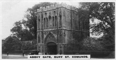Puerta de la Abadía, Bury St Edmunds, Suffolk, c1920s de Unbekannt