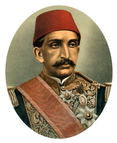 Abdul Hamid II, Sultán de Turquía, finales del siglo XIX de Unbekannt