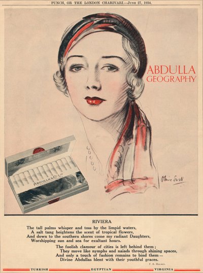 Geografía de Abdulla - Riviera, 1934 de Unbekannt