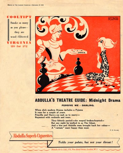 Guía de Teatro de Abdulla: Drama de Medianoche - Perdóname - Querida, 1939 de Unbekannt