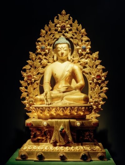 Abhijnaraja, Escultura, siglo XVIII de Unbekannt