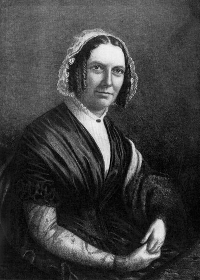 Abigail Powers Fillmore, esposa del presidente estadounidense Millard Fillmore, siglo XIX, 1908 de Unbekannt