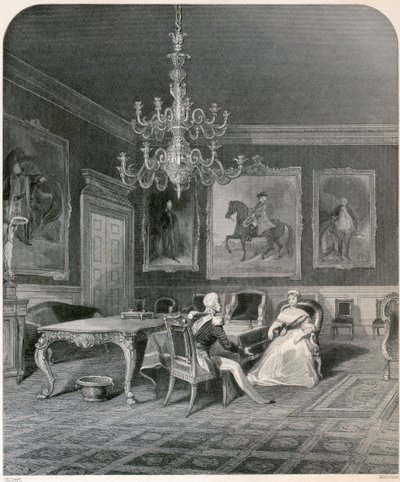 Accesión de la Reina Victoria, 1837 de Unbekannt