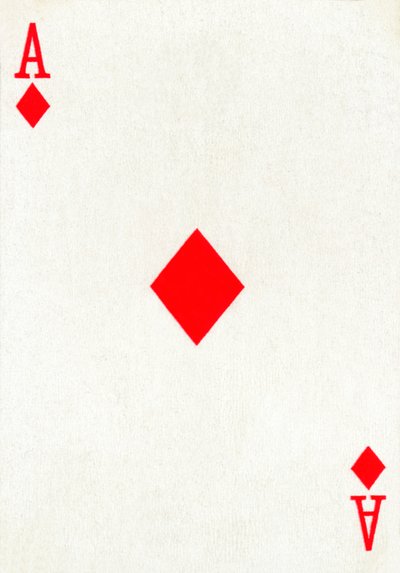 As de diamantes de una baraja de cartas de Goodall & Son Ltd. de Unbekannt