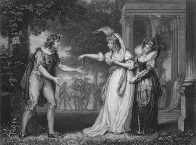 Acto I Escena ii de Como gustéis, siglo XIX de Unbekannt