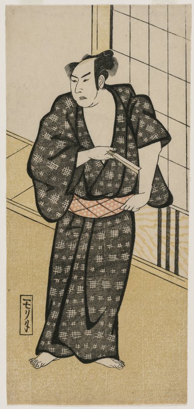 Actor sosteniendo una navaja, c. 1790s o principios de 1800s de Unbekannt