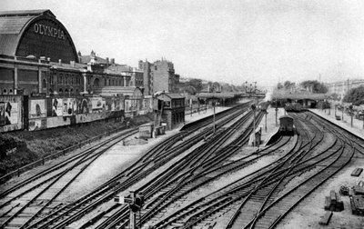 Estación de tren de Addison Road, Londres, 1926-1927 de Unbekannt