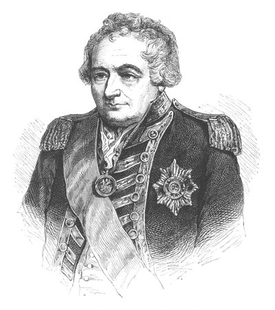 Almirante Sir John Jervis, c1880 de Unbekannt