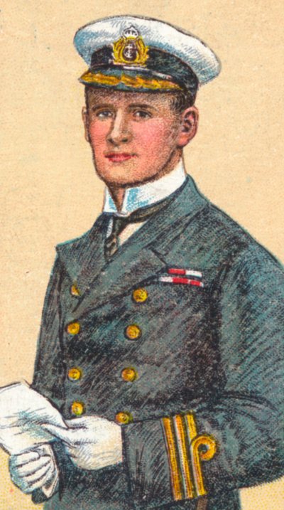 Almirante Teddy Evans, oficial naval británico y explorador antártico de Unbekannt