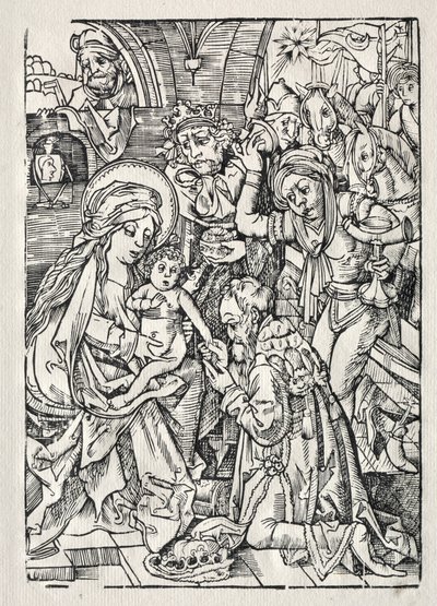 Adoración de los Reyes, c. 1500 de Unbekannt