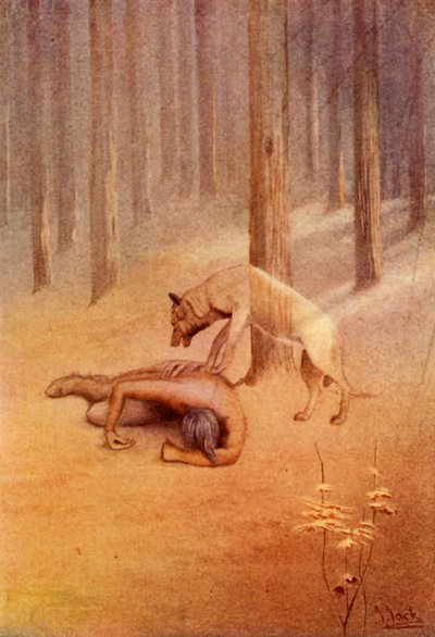 Aventura con un tótem, 1914 de Unbekannt