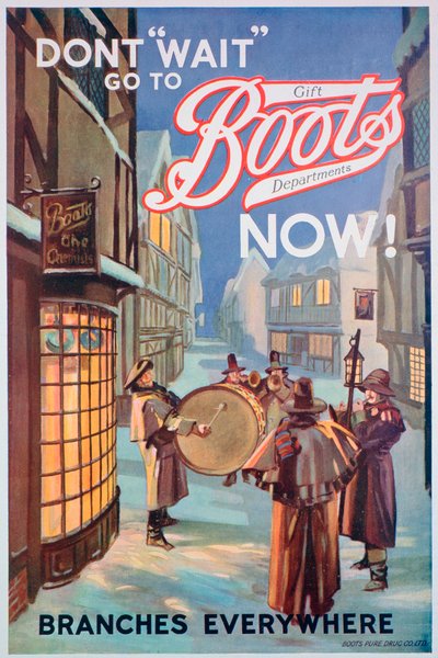 Anuncio de Boots the Chemists, 1924 de Unbekannt