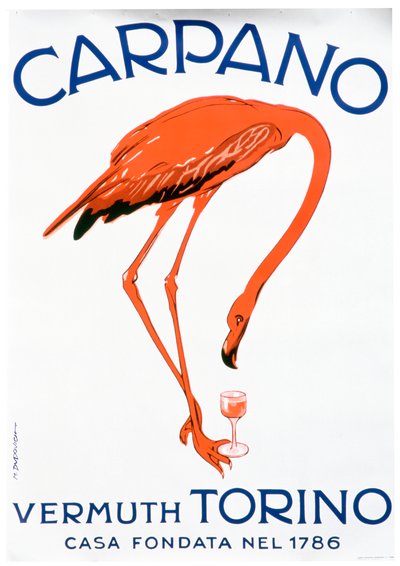 Anuncio de Carpano Vermouth de Unbekannt