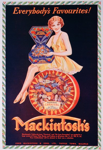 Anuncio de toffee de Mackintosh, 1932 de Unbekannt