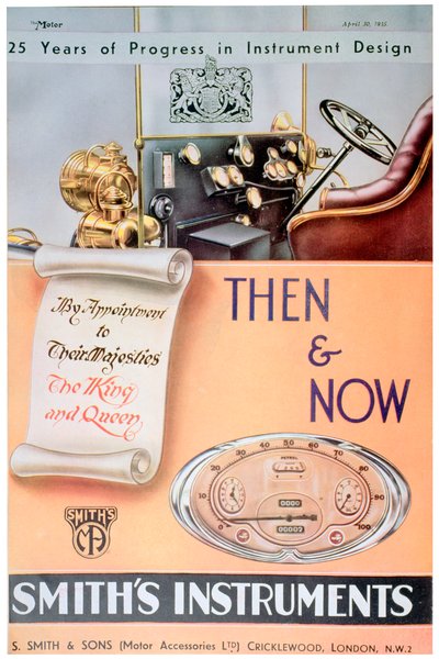 Anuncio para Smiths Car Instruments, 1935 de Unbekannt