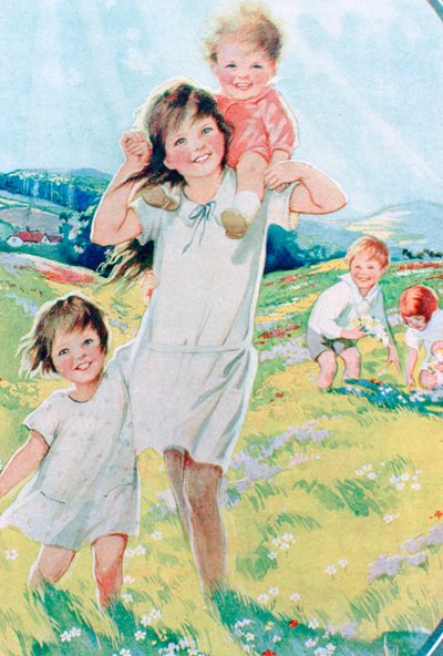 Anuncio de jabón de alquitrán de carbón de Wright, detalle, 1920s de Unbekannt