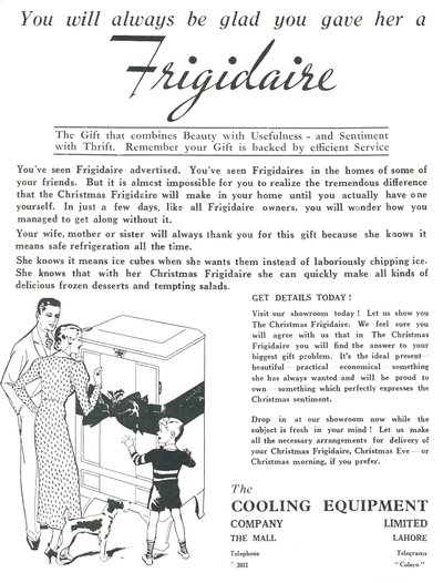 Anuncio de refrigeradores Frigidaire, 1936 de Unbekannt