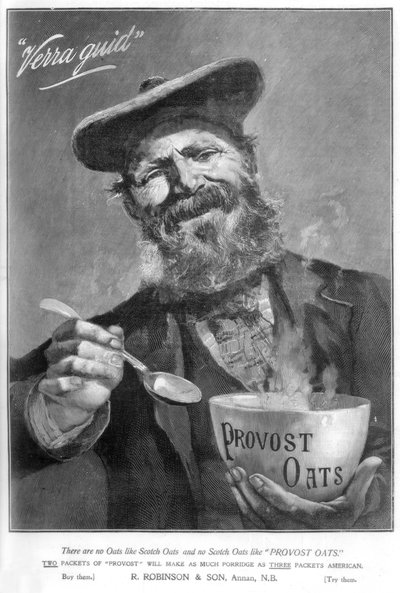 Anuncio de Provost Oats, 1901 de Unbekannt