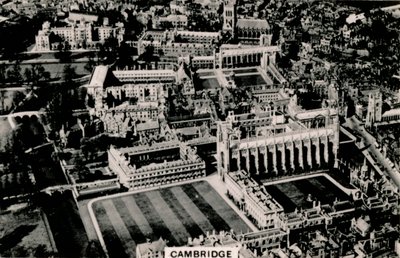 Vista aérea de Cambridge, 1939 de Unbekannt