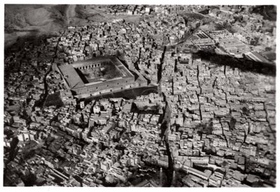 Vista aérea del Viejo Cairo, Egipto, desde un Zeppelin de Unbekannt