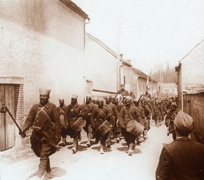 Tropas africanas, c1914-c1918 de Unbekannt