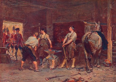 Después de Culloden: Caza de Rebeldes, 1905 de Unbekannt