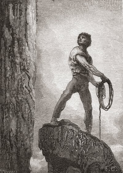 Después de una obra de Gustave Doré del libro 