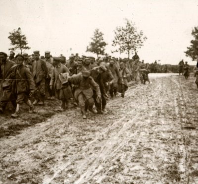 Después del ataque, Aisne, Francia, c1914-c1918 de Unbekannt