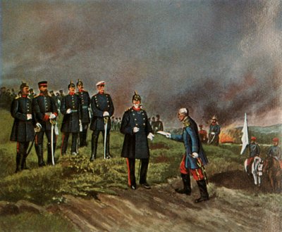 Después de la Batalla de Sedán, 1 de septiembre de 1870 de Unbekannt