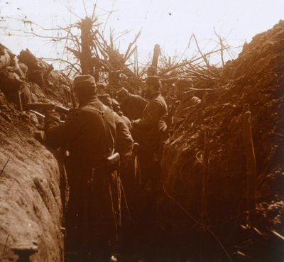 Después de la Batalla del Marne, norte de Francia, c1914-c1918 de Unbekannt