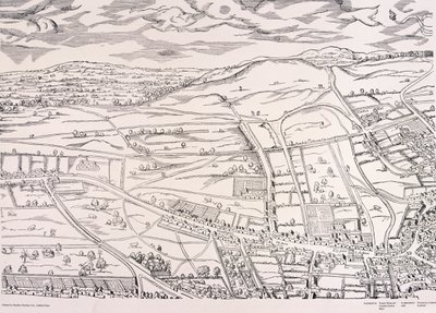 Mapa de Agas de Londres, c. 1561 de Unbekannt