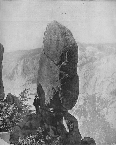 Columna Agassiz, Yosemite, c1897 de Unbekannt