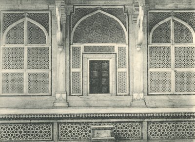 Agra. Pantalla de la tumba de Sulim Chishti, Futtehpur Sikri de Unbekannt