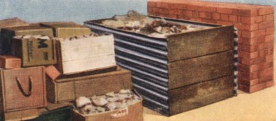 Precauciones contra ataques aéreos, tarjeta de cigarrillos, británica, 1938 de Unbekannt