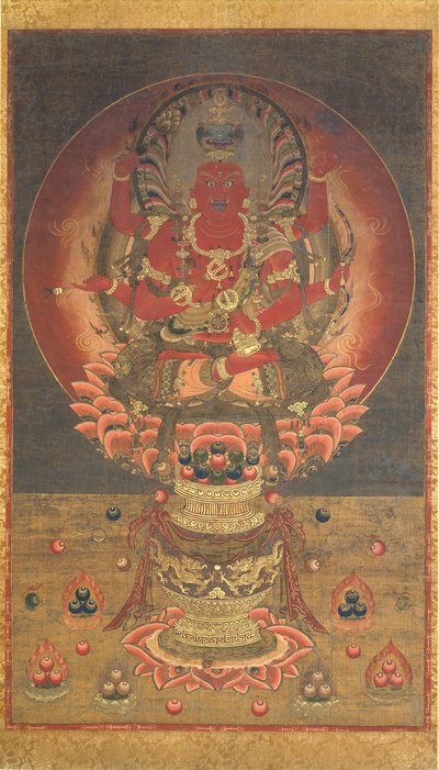 Aizen Myoo, siglo XIV de Unbekannt