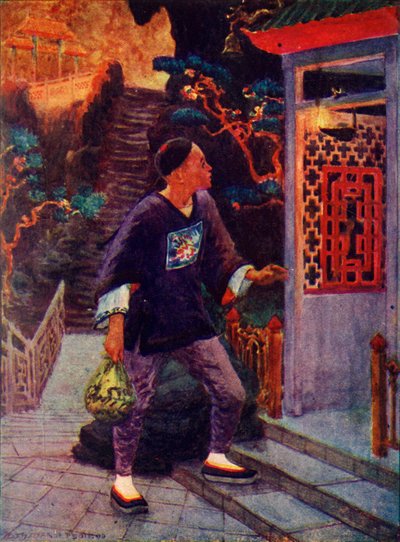 Aladino descubre la lámpara, c1930 de Unbekannt