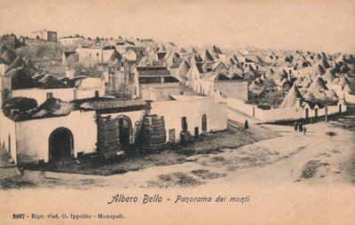 Albero Bello - Panorama de los Montes, c. 1910 de Unbekannt