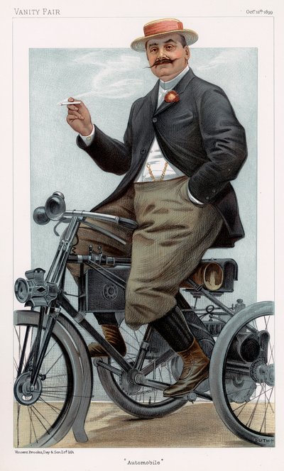 Albert, Conde de Dion, ingeniero francés, 1899 de Unbekannt