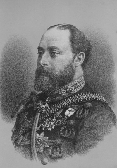 Albert Edward, Príncipe de Gales, c1880 de Unbekannt