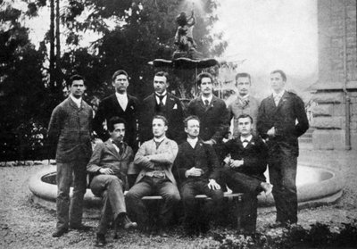 Albert Einstein 1879-1955, matemático y físico teórico germano-suizo, c. 1896 de Unbekannt